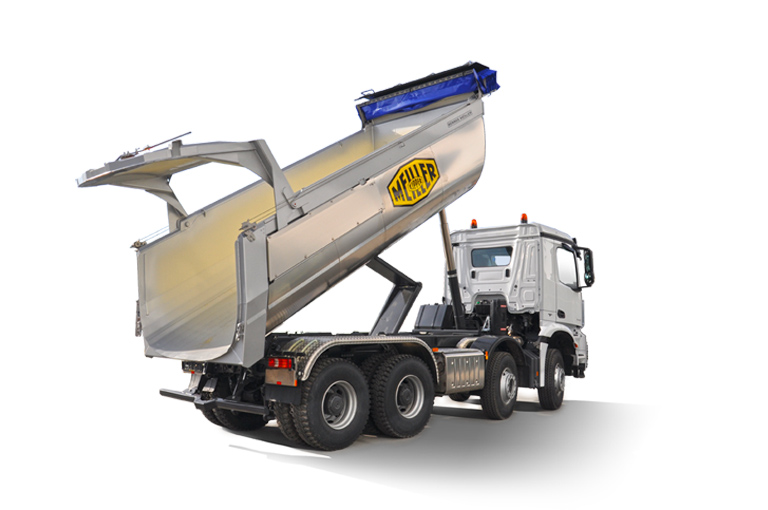 Thermally insulated rear tipper MEILLER