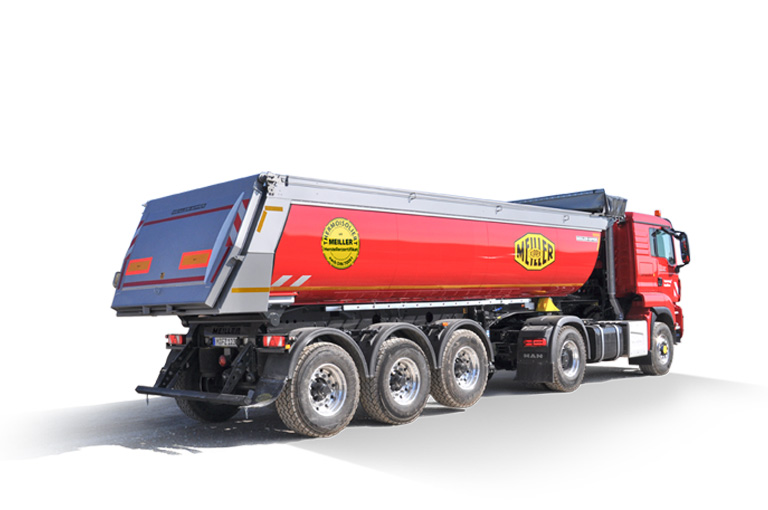 Thermally insulated tipping semi-trailer MEILLER